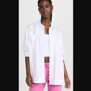 NWT STAUD Payton Top Size Small White